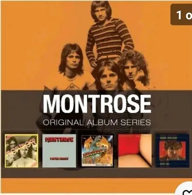 MONTROSE Original Album Series By Montrose (CD 2011) 5 CD 💿 NEW BOX SET SEALED! • $35.95