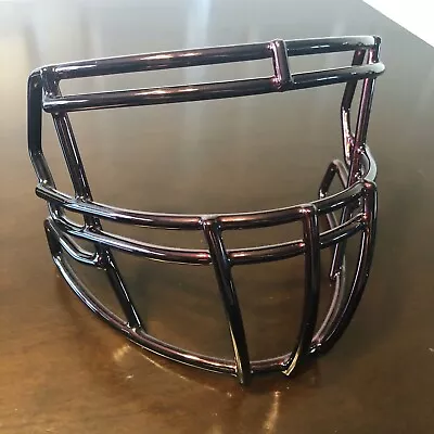 Black Cherry Chrome Riddell Speed S2BDC-SP 94921SP3 Football Facemask - New • $39.99