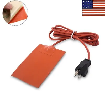 110V 120W Car Engine Oil Pan Sump Tank Silicone Heating Pad Heater Equipment • $14.97