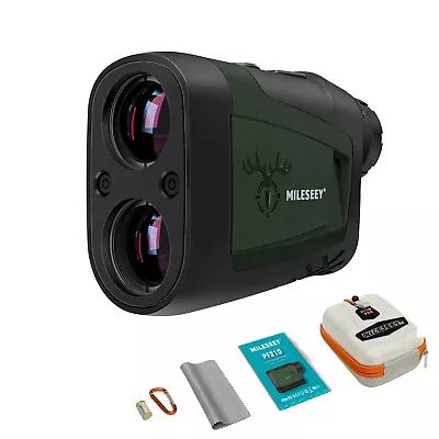 Mileseey 600m 6X Golf Range Finder Hunting Rangefinder Flag Lock  Waterproof • $119.89