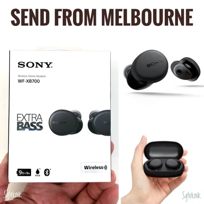 $139.95 • Buy SONY WF-XB700 In-Ear Truly Wireless Bluetooth Headphones Extra BASS IPX4 Black