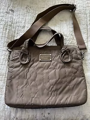 Marc By Marc Jacobs Brown Quilted Laptop Bag • $47