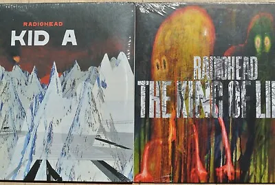 RADIOHEAD Kid A Double LP 180g Vinyl Gatefold + The King Of Limbs LP New &Sealed • £87.32