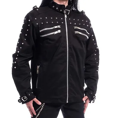 Northern Star Men's Gothic Jacket With Rivets Straps & Goth Trembling Style • $129.99