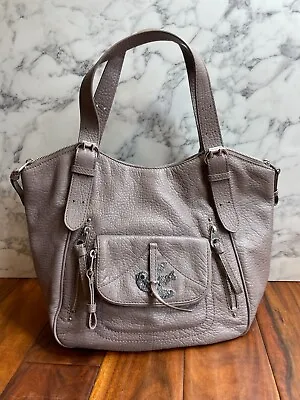 Marc By Marc Jacobs Petal To The Metal Bird Purse NWOT Leather Gray Handbag HTF • $204