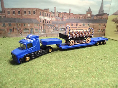 £4.99 • Buy Superb  Ho Gauge HEAVY LOW LOADER  With Festivil Wagon  Load,ho But Usable Oo