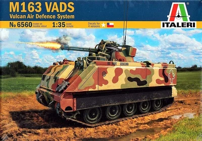 $45.99 • Buy Italeri 1:35 M163 VADS Plastic Model Kit 6560