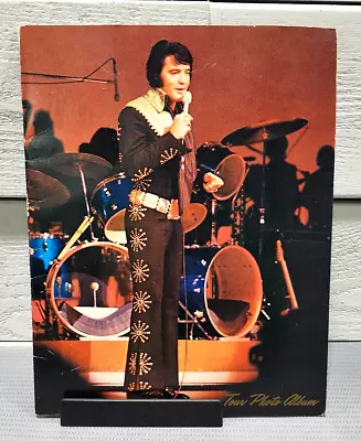 Elvis Presley Tour Photo Album Sold At Local Concert In 1970s Good Condition H3 • $22.50