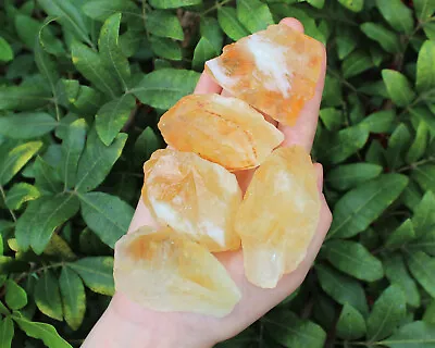 LARGE Rough Citrine Crystal Raw Gemstone Rock (Gold / Yellow  2  - 3 ) • $7.95