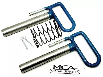 Meyer Snow Plow Ez Mount Plus Md2 Blue (2) Handle Spring Pin Kit 11859 814000005 • $59.99