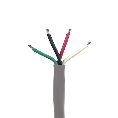 20 AWG 4 Conductor CMG Communication Cable 300V Unshielded 10 Ft Length • $28