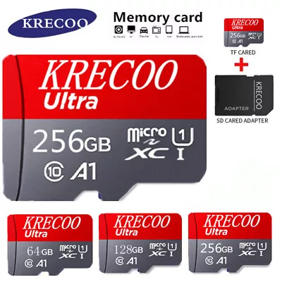 TF Card 128GB Memory Card High Speed 64GB 256GB MicroSDXC Class10 SD Card Lot • $18.79