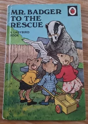 Vintage Ladybird Book Series 401 Mr Badger To The Rescue Perring A Macgregor A7 • £4.99