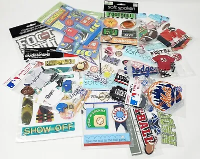 Sports Dimensional Scrapbook Embellishments $3.00 - $5.00 – Your Choice • $3