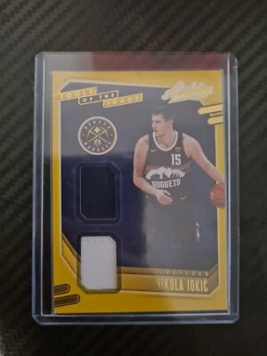 $25 • Buy Nikola Jokic - 20-21 Absolute Tools Of The Trade Dual Patch