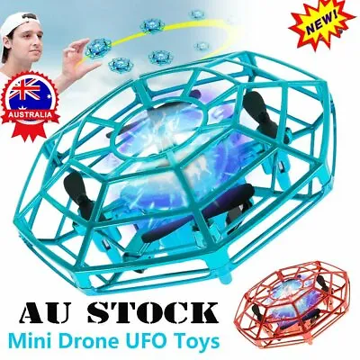 $21.99 • Buy Mini Drone UFO Infrared Sensor Induction Aircraft Flying Toy For Kids Quadcopt#T