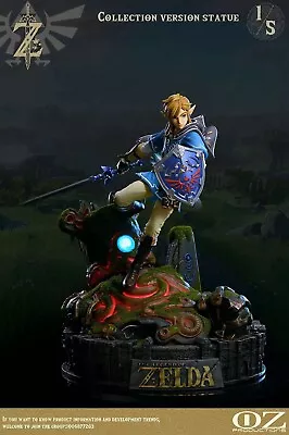 Zelda Breath Of The Wild Tears Of The Kingdom Link Statue Figure Sideshow F4F GK • $2200