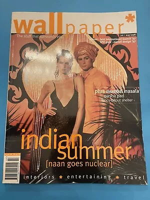 Wallpaper Magazine July August 1998 Indian Summer Issue  • £11.98