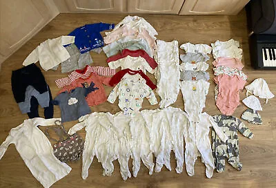 Large Bundle 0-3 Months Baby Clothes Gap John Lewis Boden M&S H&M Etc • £27