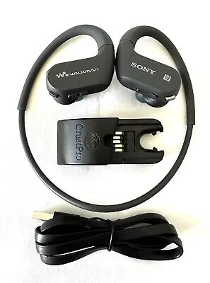 SONY NW-WS623 4GB Digital Music MP3 Player Walkman With Bluetooth Black (Read) • $65.99