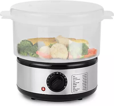 2 Quart Elcteric Food Vegetable Steamer With BPA-Free Steamer Tray • $19.19