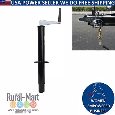 A Frame Trailer Jack 2000 Lbs Capacity 14 In Vertical Lift Travel Heavy Duty • $34.02