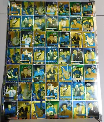 1992 The Elvis Collection ~ Uncut Sheet Dufex Insert Cards • $99