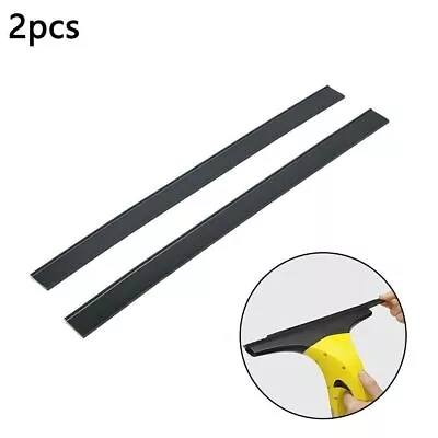 2 X Window Vac Vacuum Cleaner Rubber Squeegee Blades For Karcher WV50 WV60 280mm • £8.40