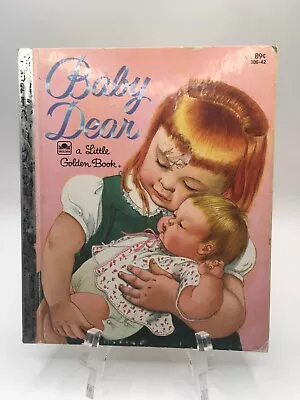 Vintage 1962 Baby Dear A Little Golden Book Fair Loved Vintage Condition! • $25