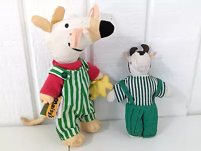 VTG 8” MAISY PLUSH Lucy Cousins CROCODILE CREEK 1995 Green Overalls RARE & Gift • $35