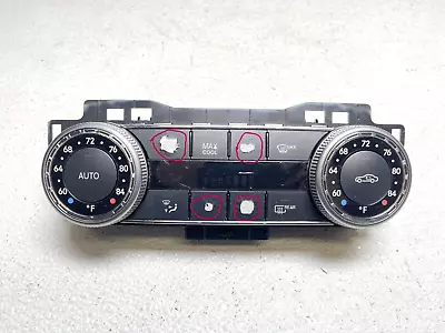 2008-2010 Mercedes W204 C350 C300 Ac A/c Heater Climate Control Switch 217 Oem • $39.99