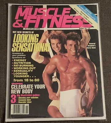 Steve Bond /Yvette Nipar - Muscle & Fitness Bodybuilding Magazine November 1988 • $11.99