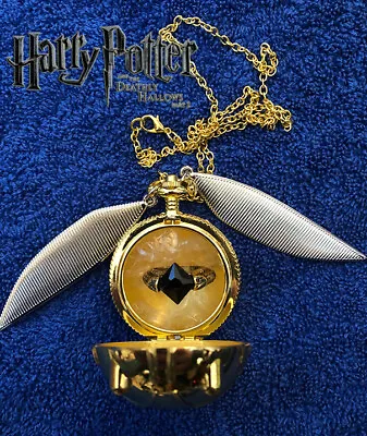 $36 • Buy Opening Golden Snitch & Resurrection Stone Ring, Harry Potter Wizarding World HP