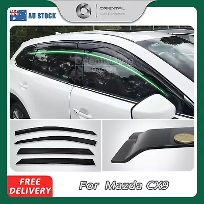 Injection Weather Shields Weathershields Window Visor For Mazda CX9 2016+ • $63