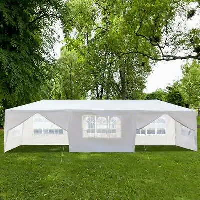 10'x30' Outdoor Gazebo Canopy Tent Wedding Party Tent Patio /w 8 Removable Walls • $95.85