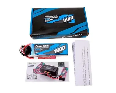 Gens Ace G-Tech Smart 2S LiPo Battery 45C 7.4V 1800mAh GEA182S45DGT • $24.95