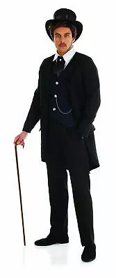 Mens 1920s Victorian Gentleman Adult Fancy Dress Costume M L XL Book Day Week • £34.99