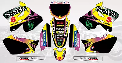 N 109 Mx Motocross Graphics Decals Stickers For Suzuki Rm125 Rm250 2001-2012 • $89