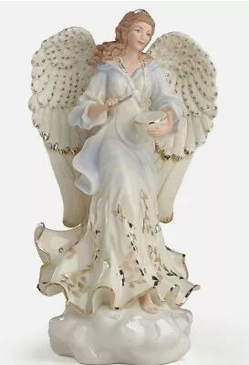 LENOX 2017 ANGELIC BEAT MILLENNIUM ANGEL Drum Sculpture - -- NEW In BOX With COA • £154.37