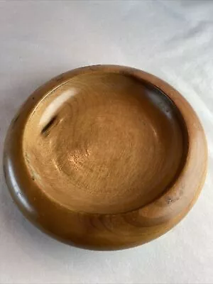 Vintage Myrtlewood Nut Bowl 6” • $19.95