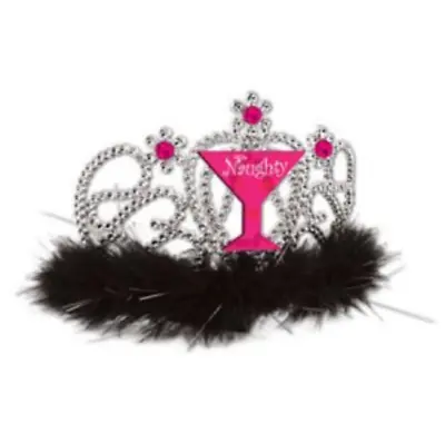 Bachelorette / Hens Night Party Supplies Plastic Light Up Naughty Girl Tiara • $14.95