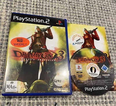 Devil May Cry 3 - PlayStation 2 PS2  Complete Ex Rental - Tested Working • $15.95