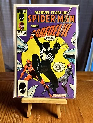MARVEL COMICS MARVEL TEAM UP # 141 1st Black Symbiote Spider-Man 1984 VG/FN • $31.99