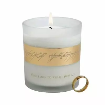 The Lord Of The Rings: The One Ring Glass Candle By Insight Editions NEW Book  • £18.50