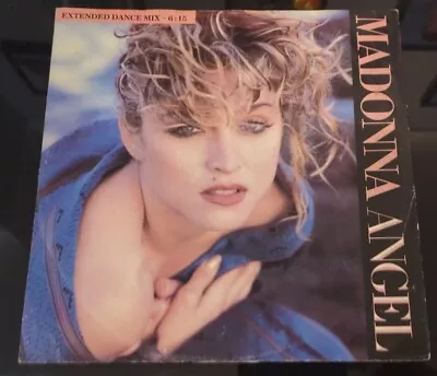 Madonna Angel (Extended Dance Mix) Burning Up 12  Vinyl Single 1985 80s Pop 80s • £4.95