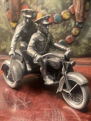 1996 Harley Davidson On Patrol Archive Series Pewter Figurine Police Servicar • $45