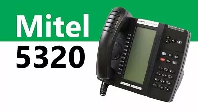 MITEL IP Business Telephone Unified VoIP Corded Network Phone 5320 • £28.50