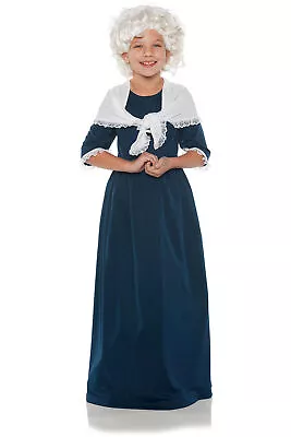 Martha Washington Dress Political Patriotic History School Costume Child Girls • $21.14