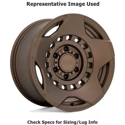 Black Rhino Wheels 1790MZE-85127Z71 Muzzle 17 X9  Wheel - Matte Bronze NEW • $255.50