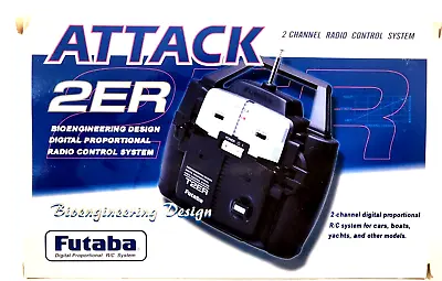 Futaba Attack 2Er-Am27 2Ch Radio Control System Cars Boats Yachts And Models • $69.95